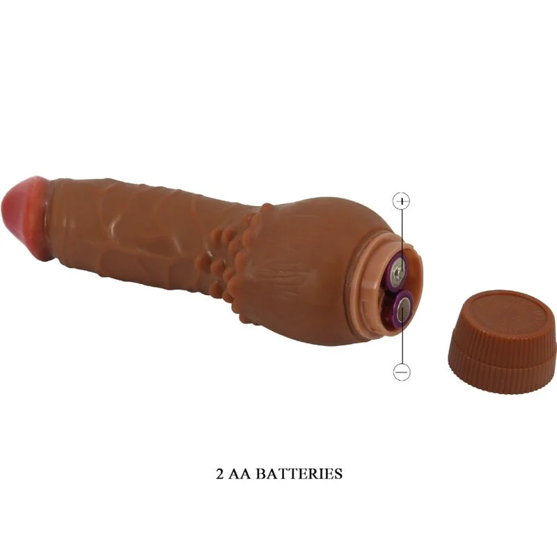 BAILE - Barbara Vibrador Realístico 19.5 Cm Mulato - Imagen 5