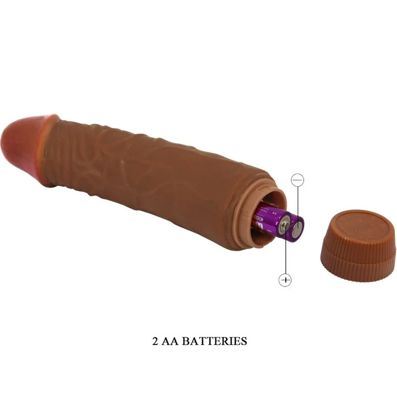 BAILE - Jeff Vibrador Realístico 19.5 Cm Mulato - Imagen 5