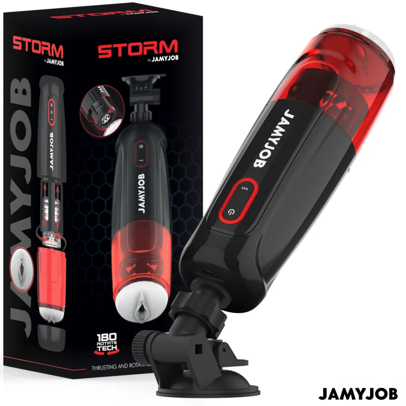 JAMYJOB - Storm Masturbador Vagina Automático 10 Modos Rotación Y Empuje