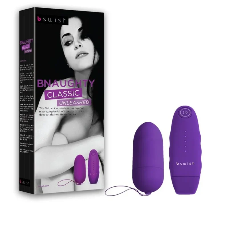 B SWISH - Bnaughty Unleashed Classic Lila Control Remoto - Imagen 4