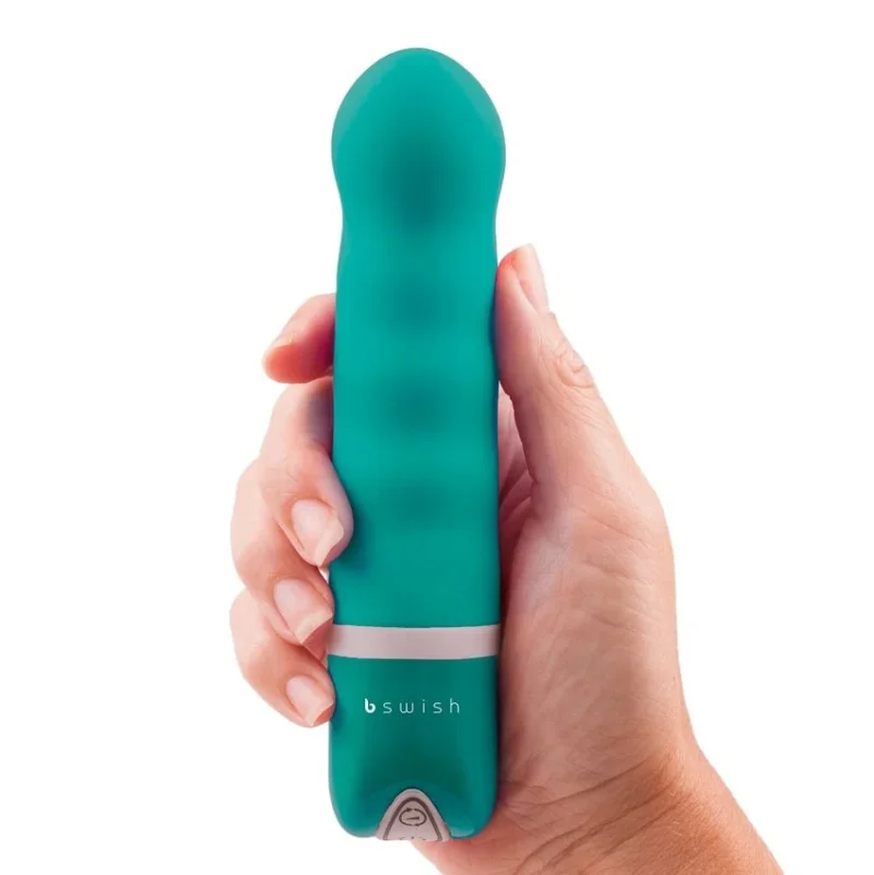B SWISH - Bdesired Deluxe Pearl Vibrator Jade - Imagen 4
