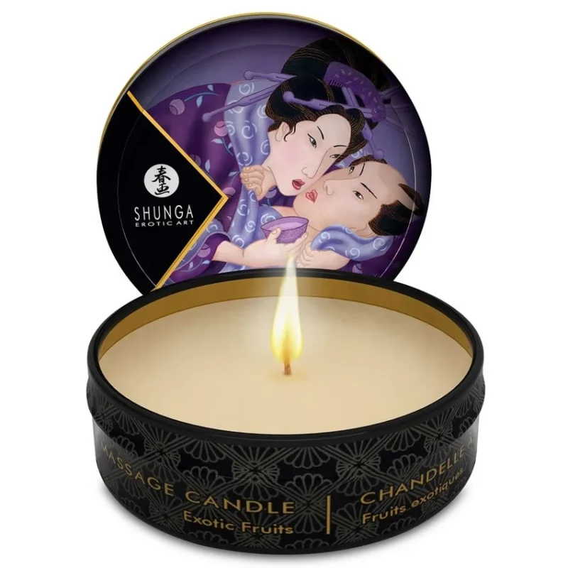 SHUNGA - Mini Caress By Candelight Vela Masaje Frutas Exoticas 30 Ml