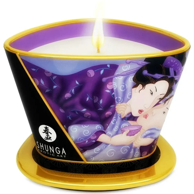 SHUNGA - Mini Caress By Candelight Vela Masaje Frutas Exóticas 170 Ml