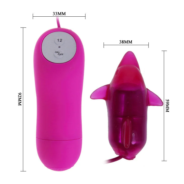 BAILE - Cute Secret Delfin Vibrador 12v - Imagen 6