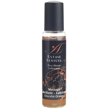 EXTASE SENSUAL - Lubricante Chocolate & Naranja Viaje 35 Ml