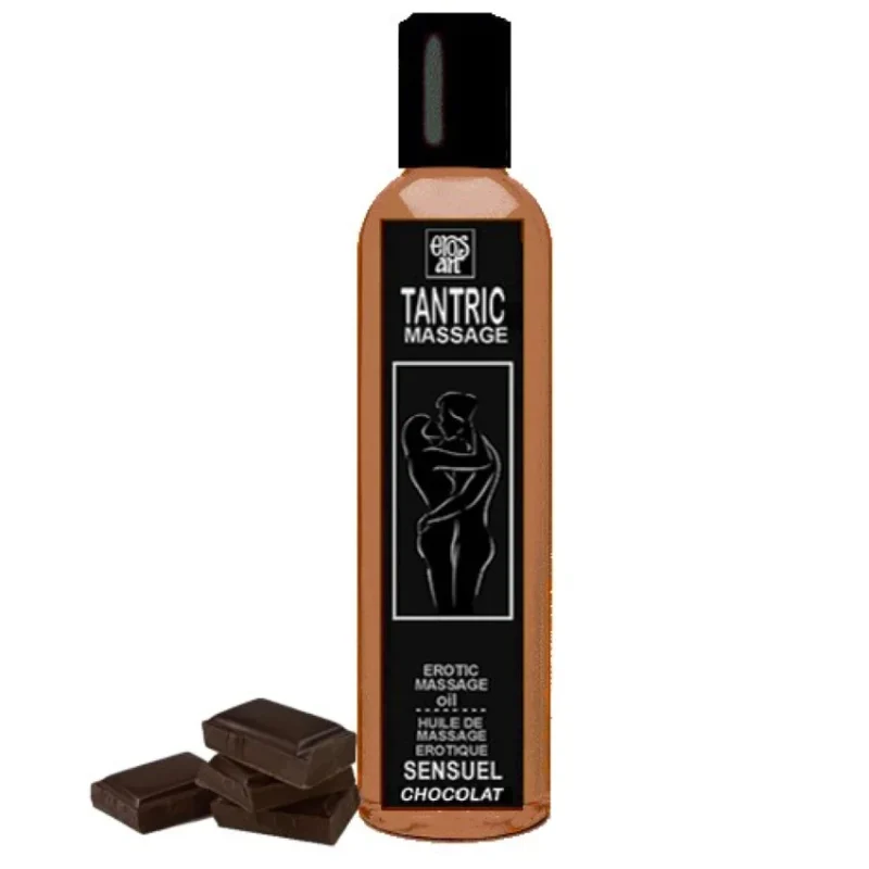 EROS-Art - Aceite Masaje Tantrico Natural Y Afrodisíaco Chocolate 30 Ml--
