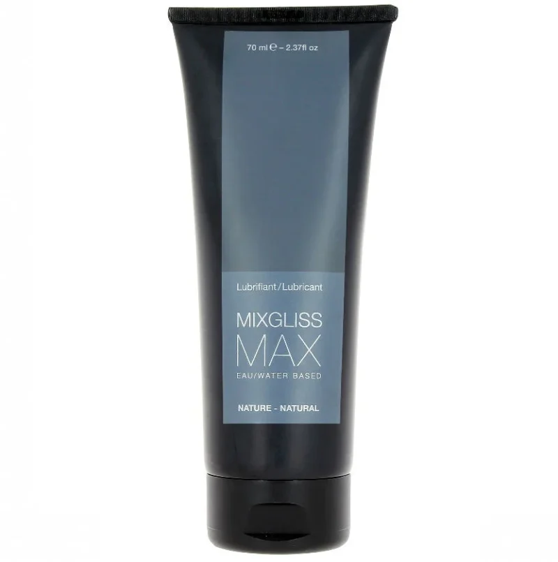 MIXGLISS - Max Lubricante Anal Base Agua Natural 70 Ml
