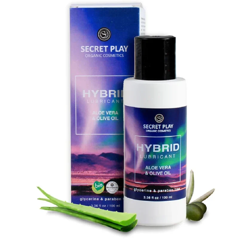 SECRETPLAY - Lubricante Organico Hibrido 100 Ml