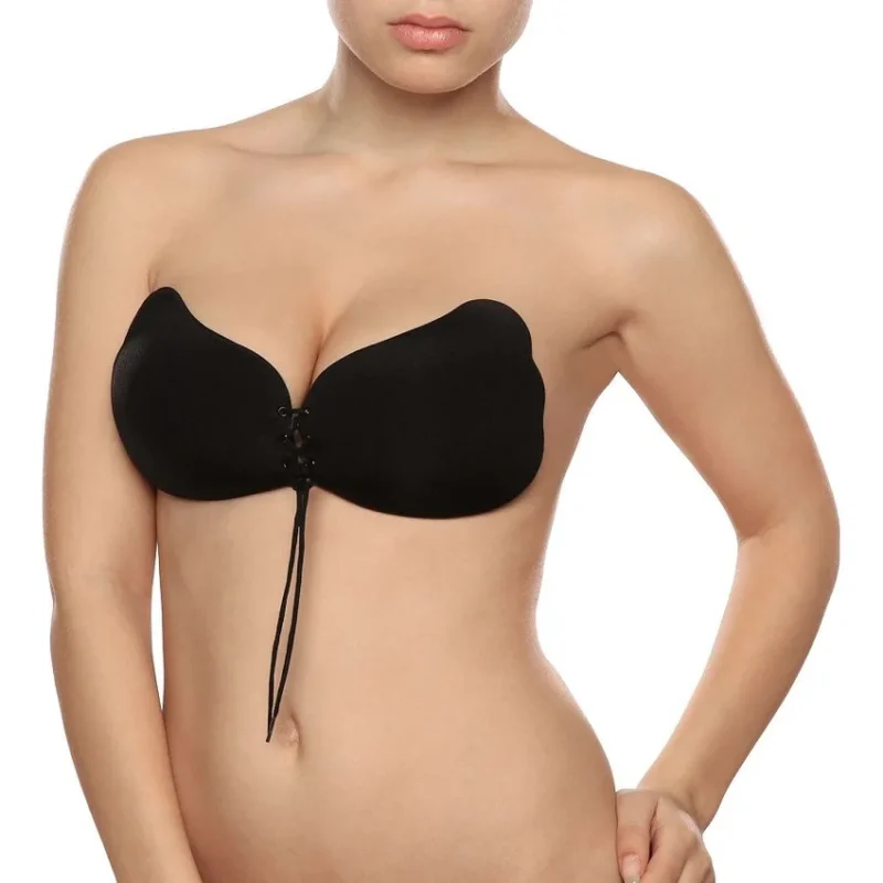 BYE-BRA- Lace-It Realzador Push-Up Negro Copa A- - Imagen 3