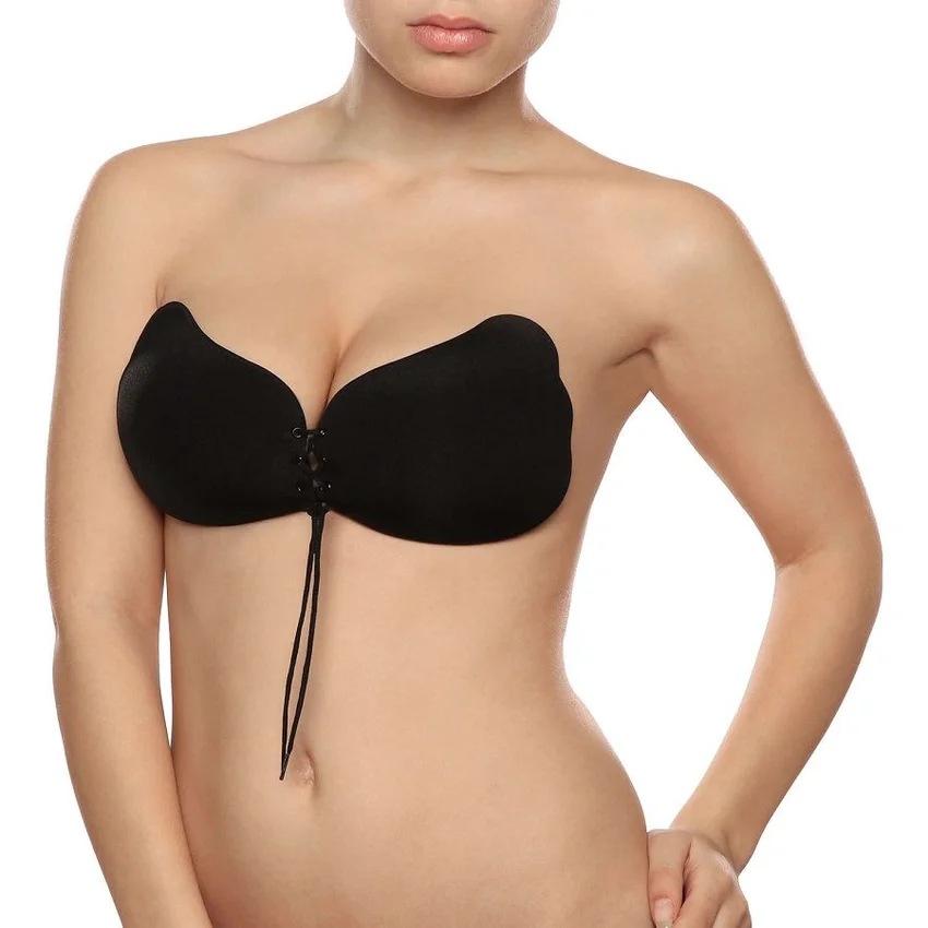 BYE-BRA- Lace-It Realzador Push-Up Negro Copa C- - Imagen 4