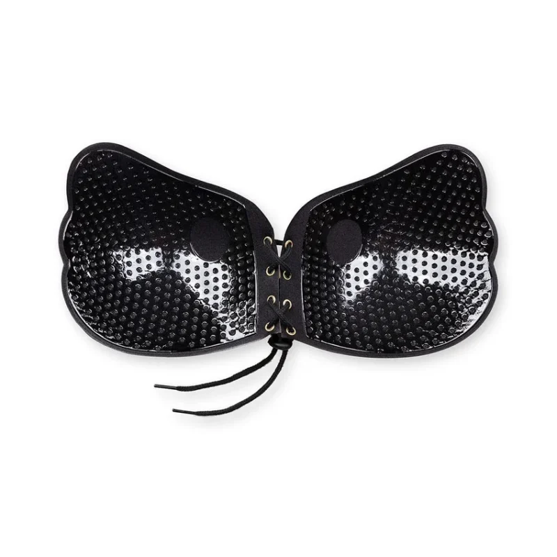 BYE-BRA- Lace-It Realzador Push-Up Negro Copa D- - Imagen 4