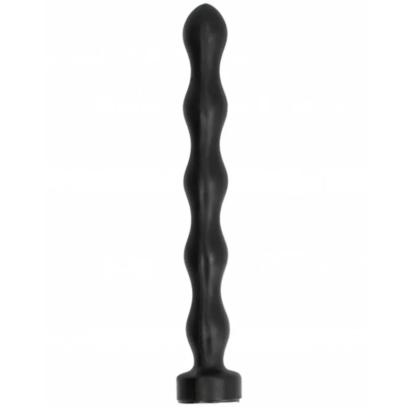 ALL BLACK - Anal Plug Ball 32 Cm - Imagen 4