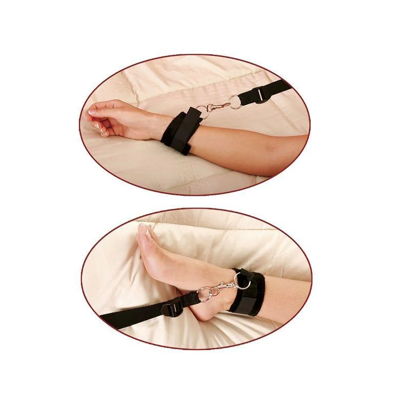 FETISH FANTASY SERIES - Kit Ataduras Para La Cama 1 - Imagen 4