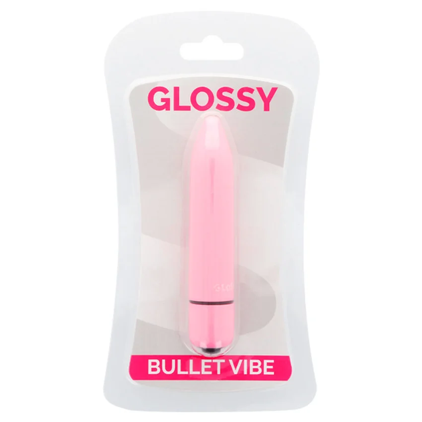 GLOSSY - Thin Vibrador Rosa - Imagen 4
