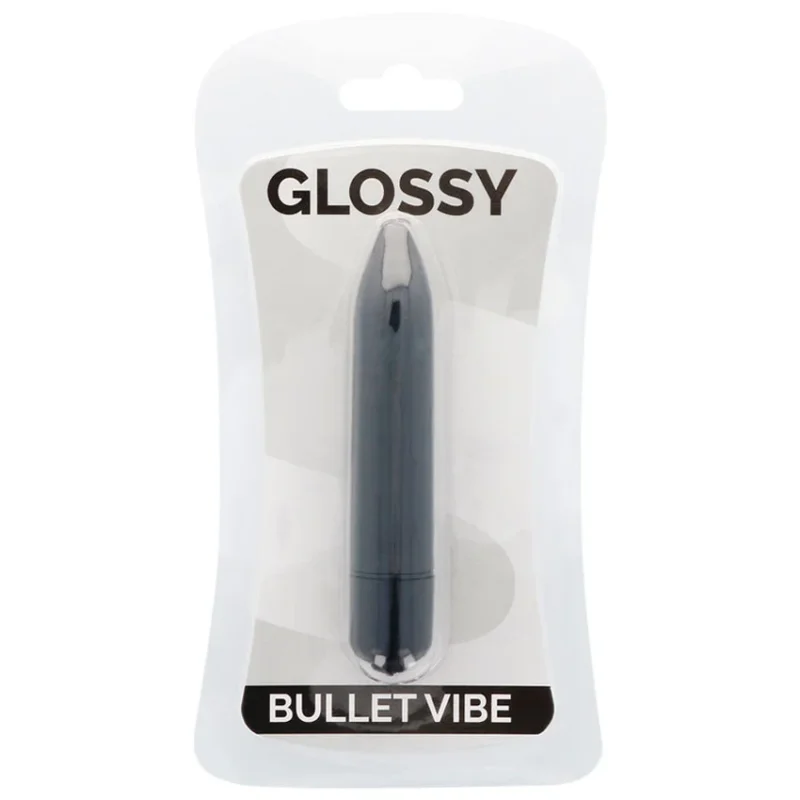 GLOSSY - Thin Vibrador Negro - Imagen 4