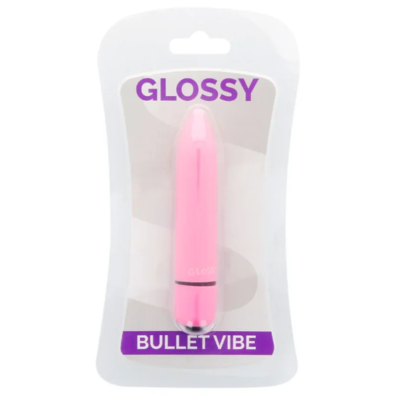 GLOSSY - Thin Vibrador Rosa Intenso - Imagen 4