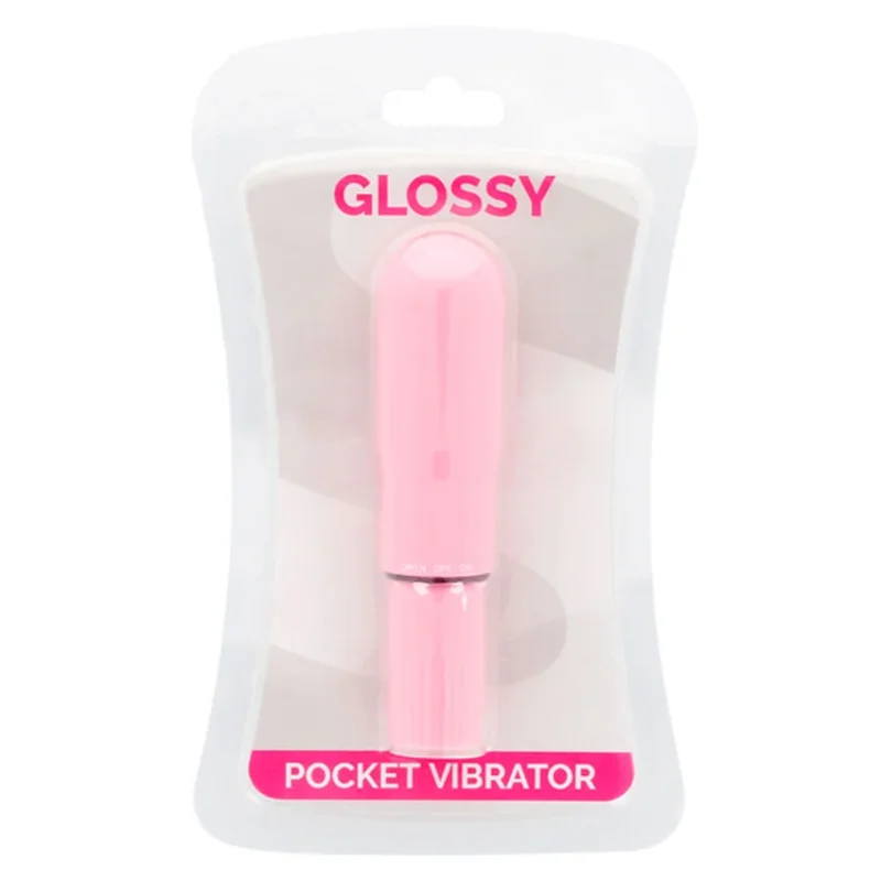 GLOSSY - Pocket Vibrador Rosa - Imagen 4