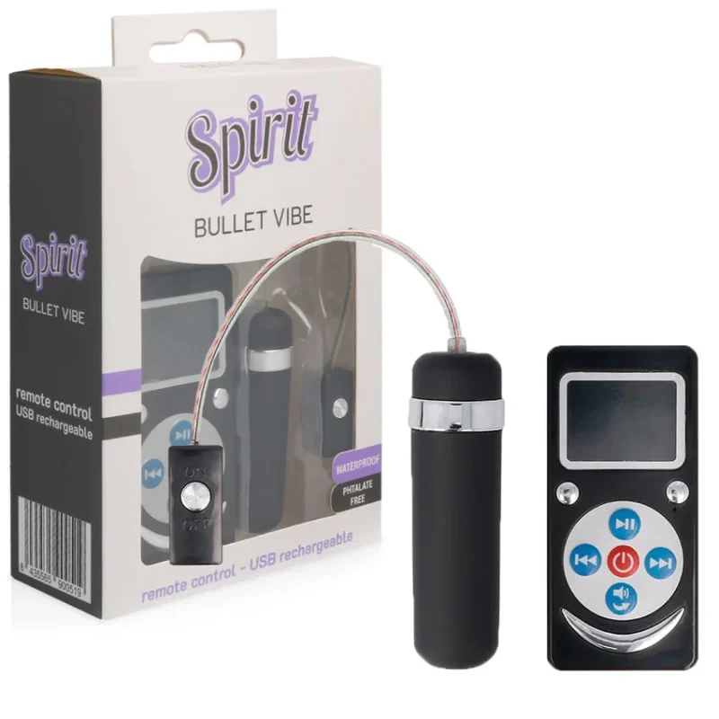 SPIRIT - Bala Vibradora Premium Negro - Imagen 4