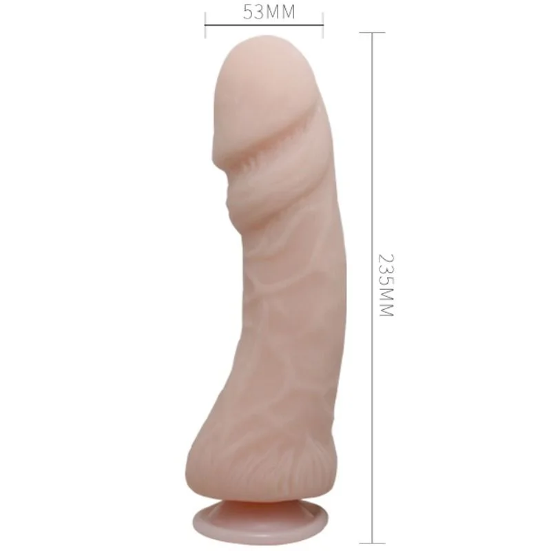 BAILE - The Big Penis Dildo Con Vibracion Natural 23.5 Cm - Imagen 7