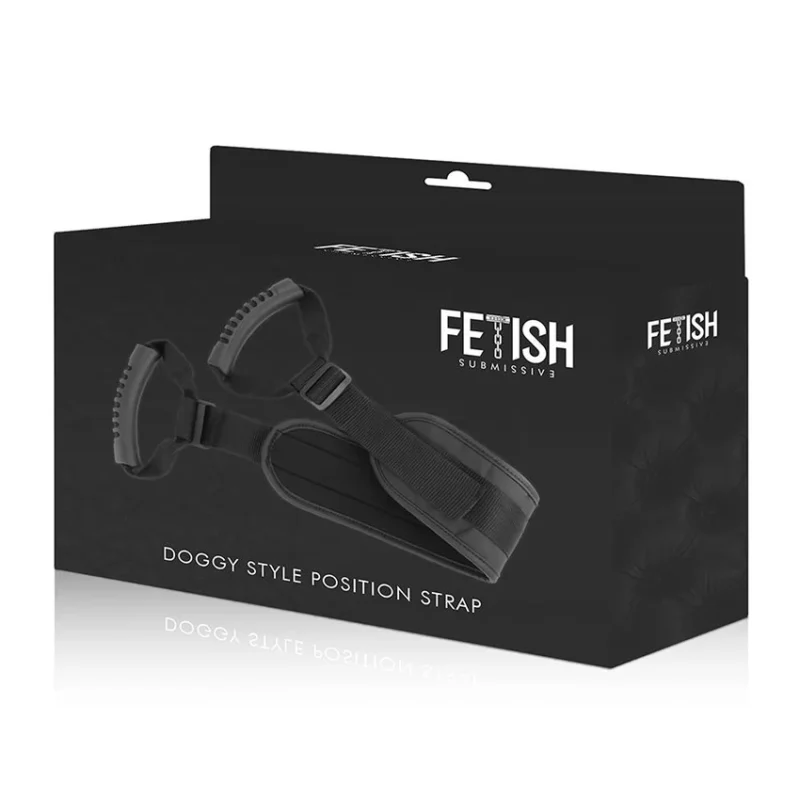 FETISH SUBMISSIVE - Arnés Para Hacerlo Estilo Perrito Con Forro De Nopreno - Imagen 10