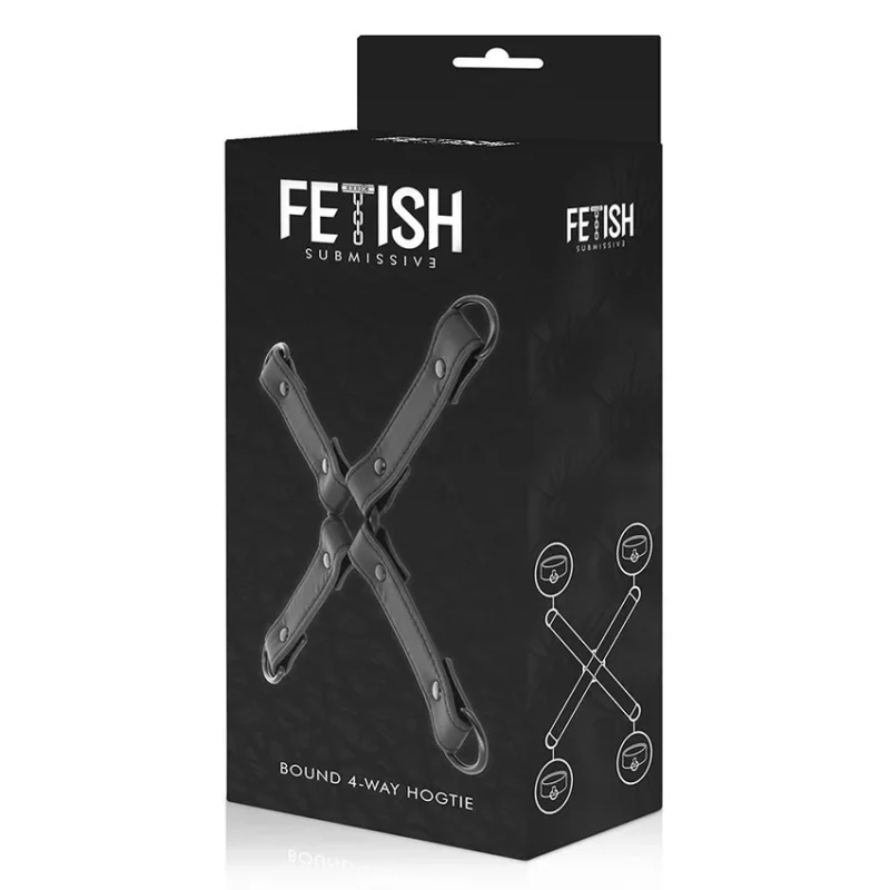 FETISH SUBMISSIVE - Unión Esposas Cuero Vegano - Imagen 7