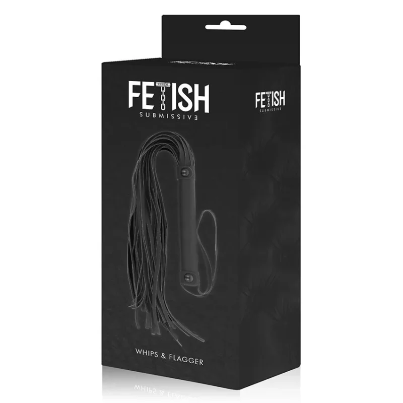 FETISH SUBMISSIVE - Látigo Cuero Vegano - Imagen 7