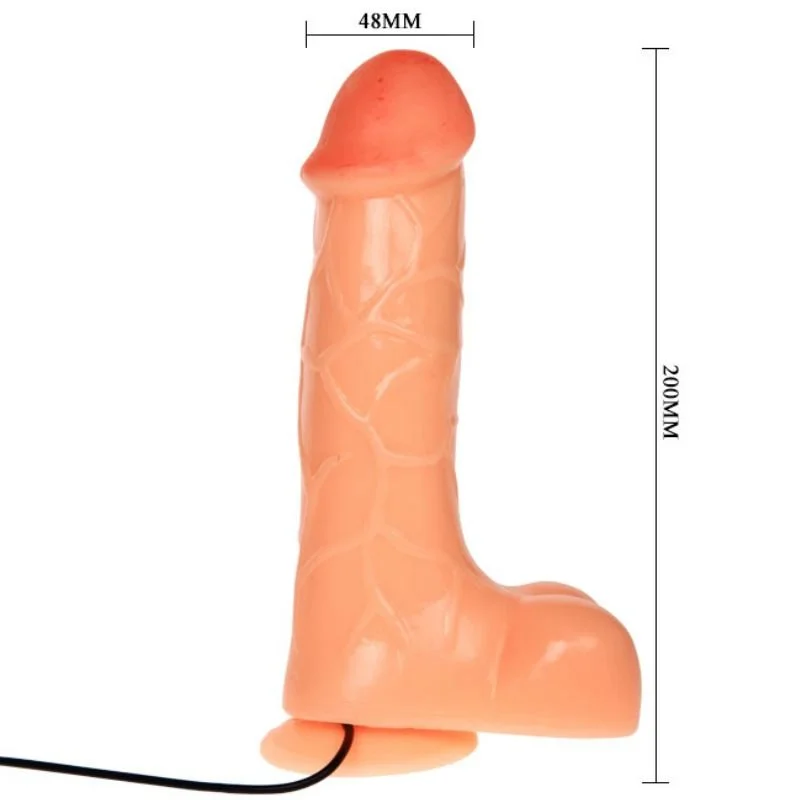 BAILE - Intrepid Emperor Dildo Realistico Vibrador 20 Cm - Imagen 5
