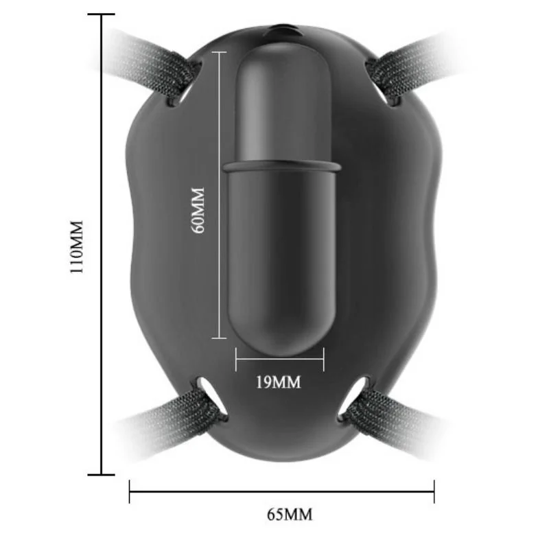 PRETTY LOVE - Strap On Con Bala Vibradora Carter - Imagen 4