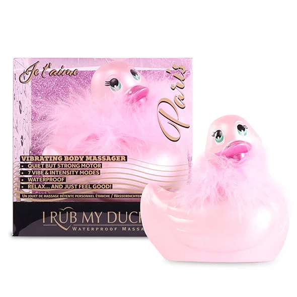 BIG TEASE TOYS - I Rub My Duckie 2.0 | Pato Vibrador Paris (Pink) - Imagen 3