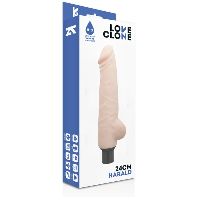 LOVECLONE - Harald Self Lubrication Vibrador 24 Cm -O- 4 Cm- - Imagen 5