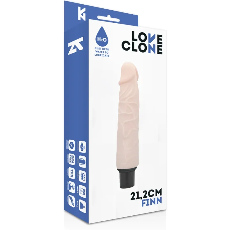 LOVECLONE - Finn Self Lubrication Vibrador 21.2 Cm -O- 3.8 Cm- - Imagen 5