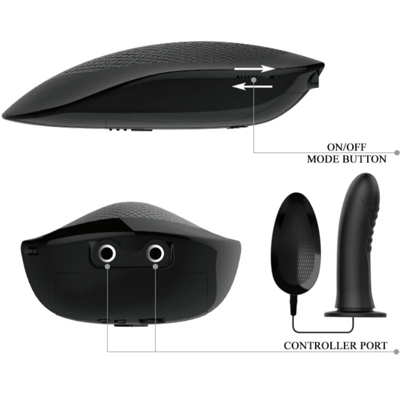 PRETTY LOVE - Myron Strap On Con Vibracion Y Dildo Hueco - Imagen 5