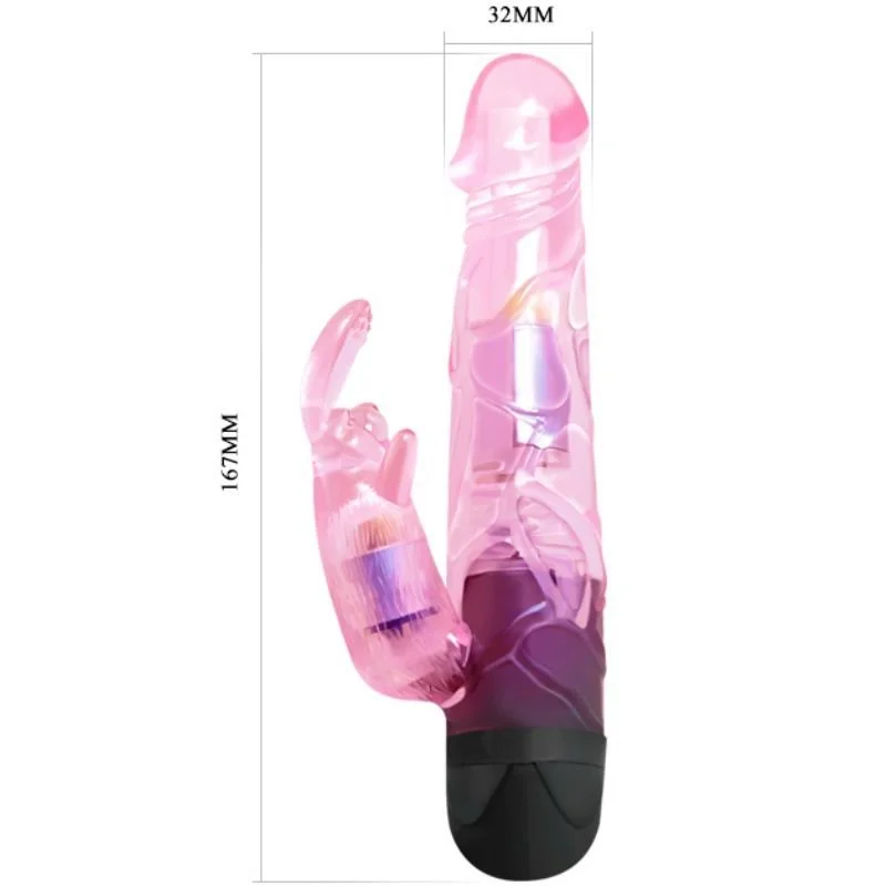 BAILE - Give You Lover Vibrador Con Rabbit Rosa - Imagen 5