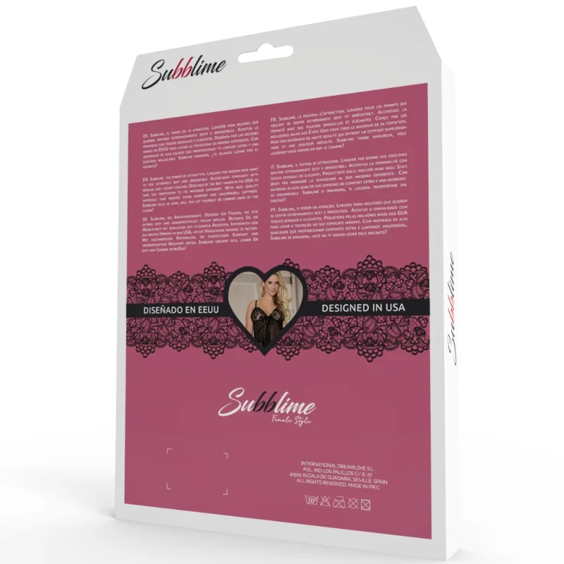 SUBBLIME - Vestido Largo Manga Larga S/M - Imagen 6