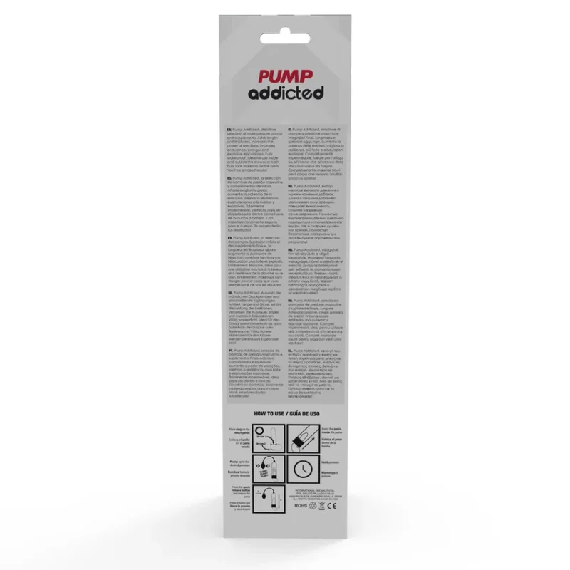 PUMP ADDICTED - Rx3 Bomba Erección Negro - Imagen 10