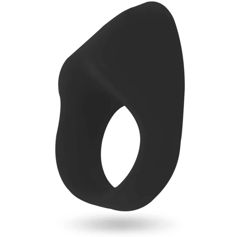 INTENSE - Oto Anillo Vibrador Recargable Negro - Imagen 3