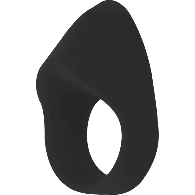 INTENSE - Oto Anillo Vibrador Recargable Negro - Imagen 5