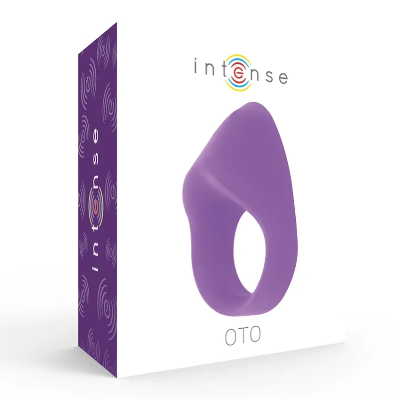 INTENSE - Oto Anillo Vibrador Recargable Lila - Imagen 6