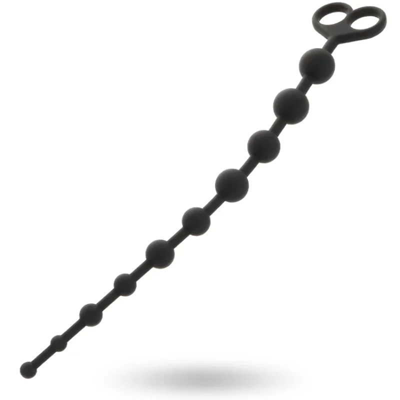 INTENSE - Jaiden Anal Beads Negro - Imagen 6