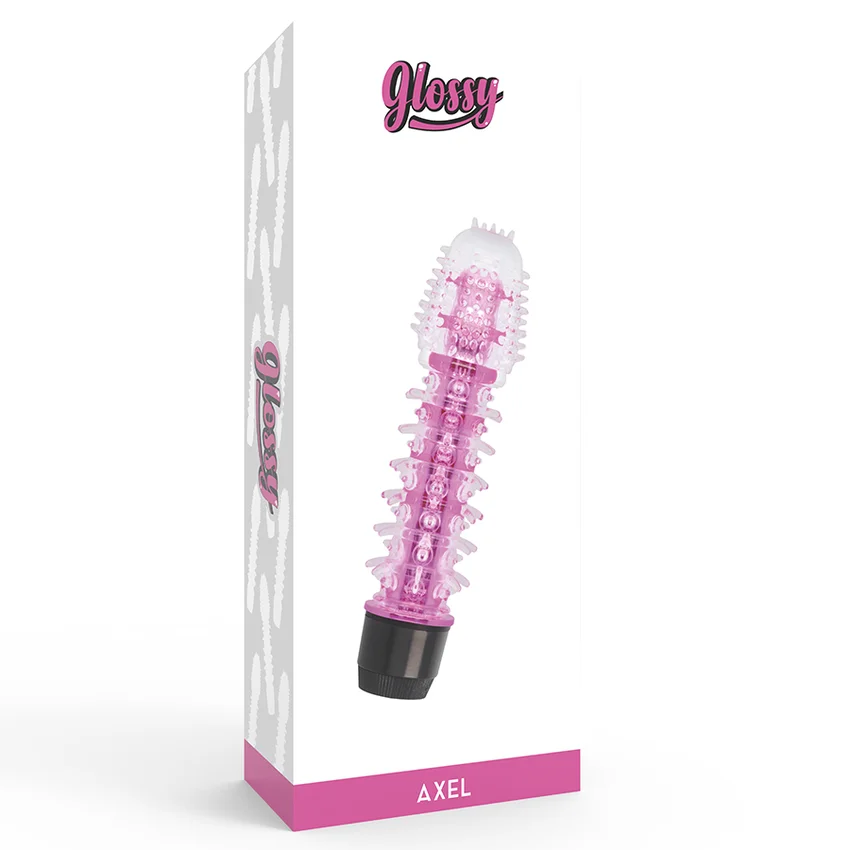 GLOSSY - Axel Vibrador Rosa - Imagen 5
