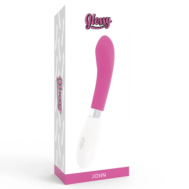 GLOSSY - John Vibrador Rosa - Imagen 8