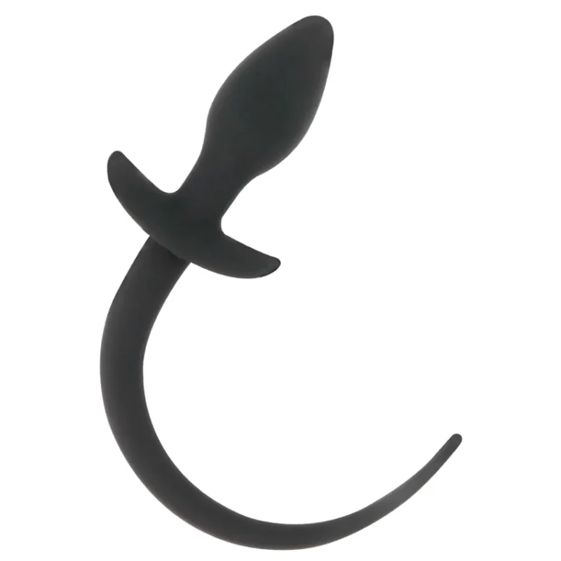 DARKNESS - Plug Anal 28 Cm Silicona Negro - Imagen 3