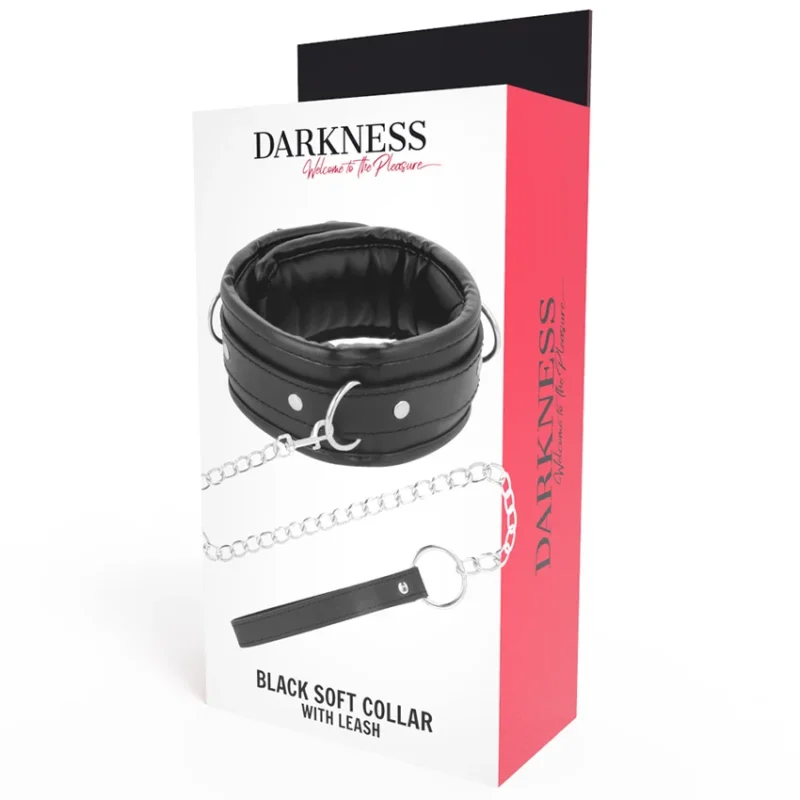 DARKNESS - Collar Con Cadena Soft Leather - Imagen 6