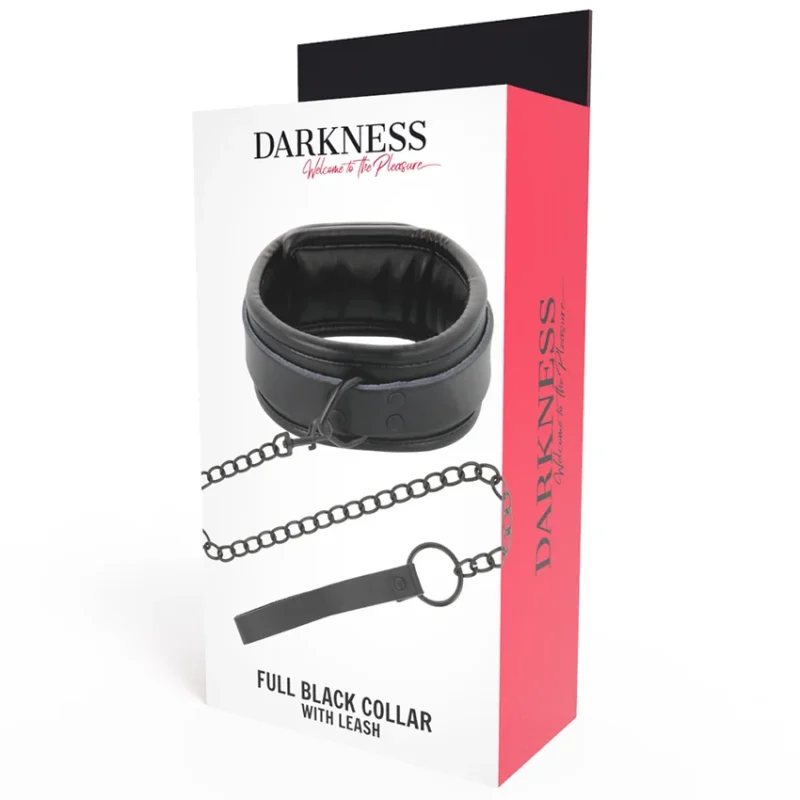 DARKNESS - Collar Con Cadena  Negro - Imagen 6