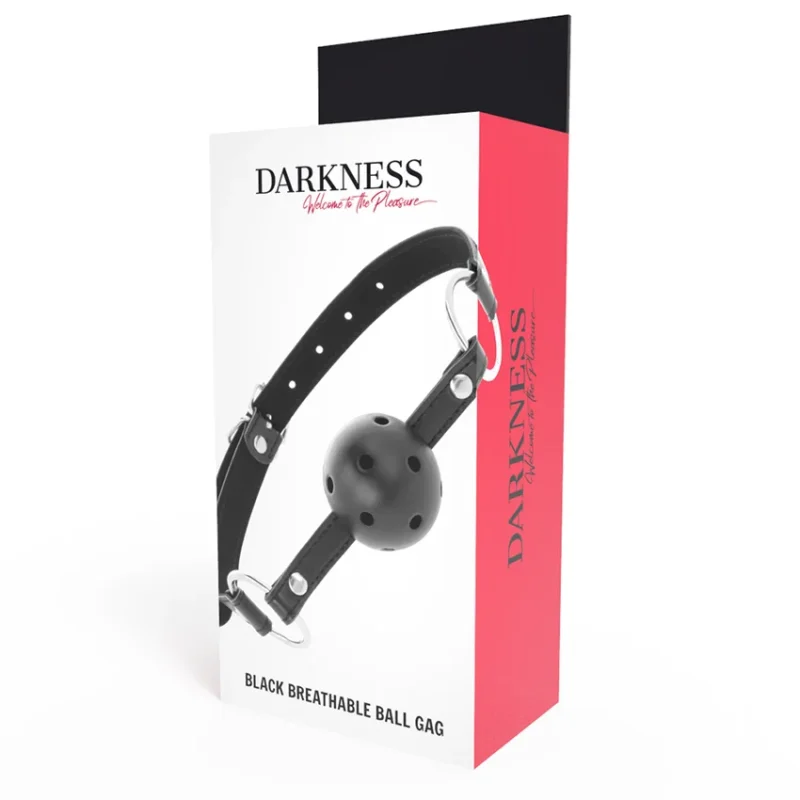 DARKNESS - Mordaza Transpirable Negro - Imagen 5