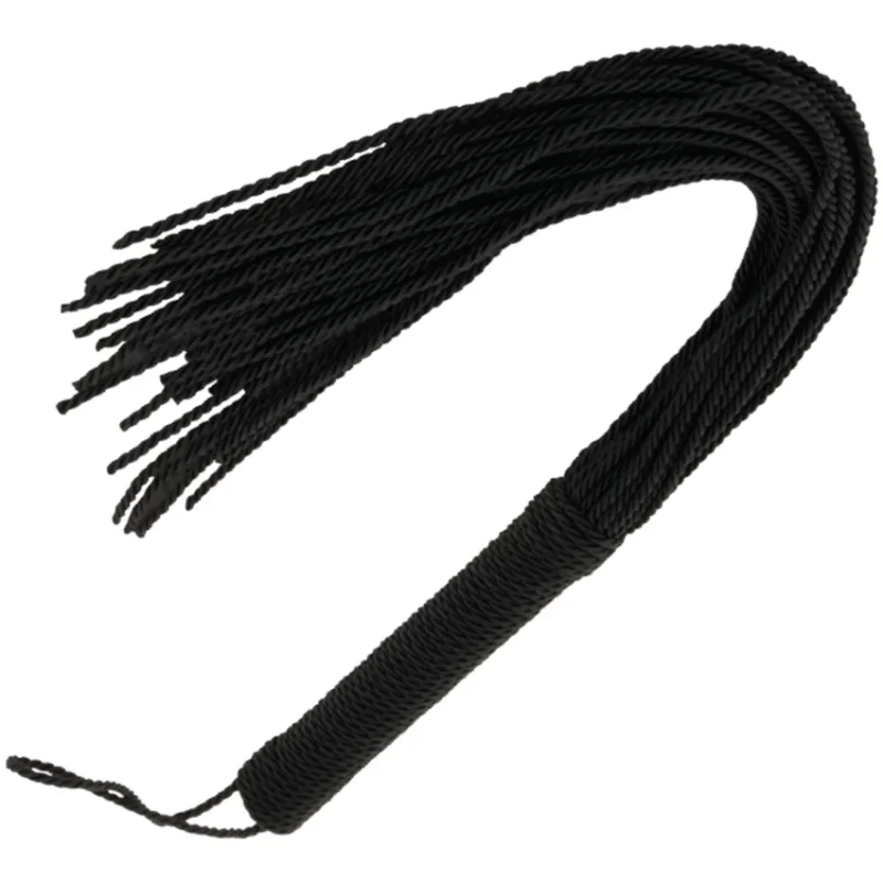 DARKNESS - Látigo Bondage Negro 50cm - Imagen 3