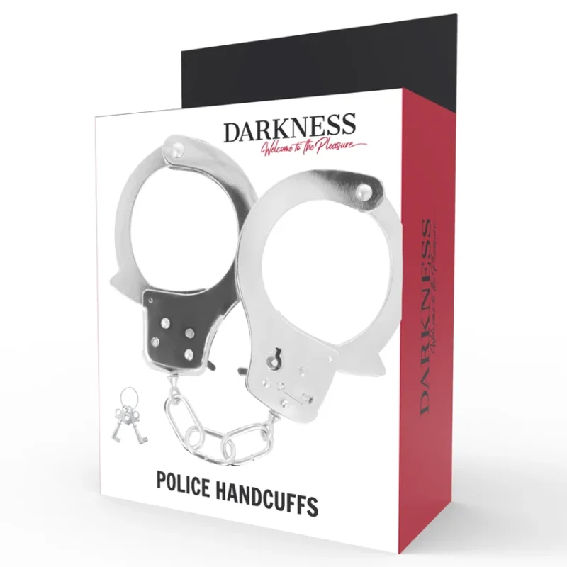 DARKNESS - Esposas Metal Manos Con Llaves - Imagen 4