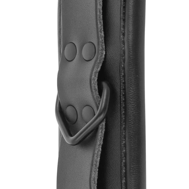 DARKNESS - Esposas Ajustables Manos Leather Negro - Imagen 6