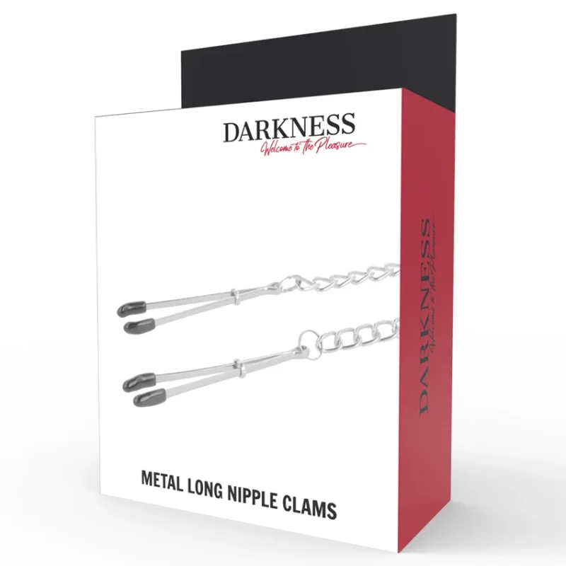 DARKNESS - Pinzas Ajustables Para Pezones Metal - Imagen 5