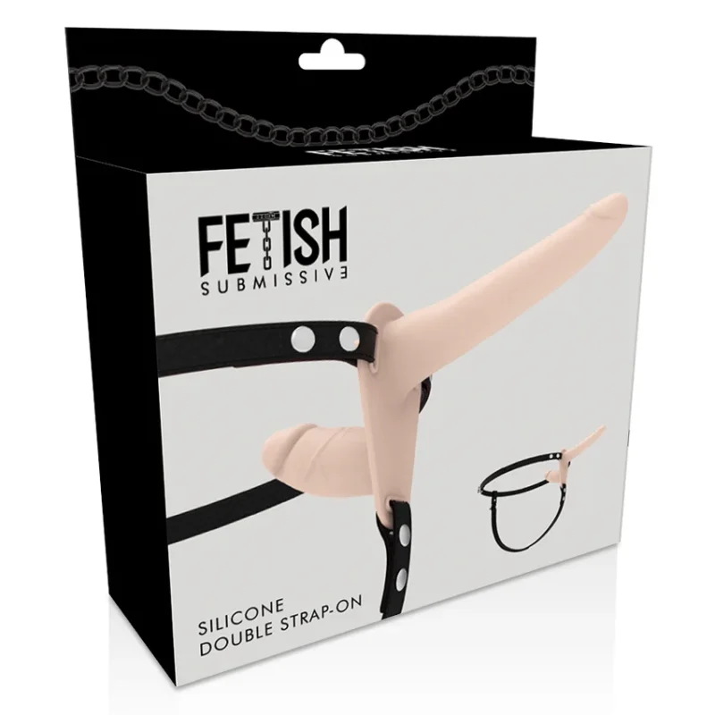FETISH SUBMISSIVE HARNESS - Doble Penetración Flesh - Imagen 6